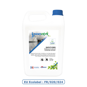 INOV'R DEG  - Bidon 5L - Nettoyant alcalin - ECOLABEL