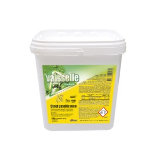 OLNET PASTILLE MEN - Seau 3 KG - Pastilles lavage vaisselle bactéricides machine