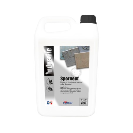 SPORNEUF DETERGENT PUISSANT SPECIAL SALLE DE SPORT - Bidon 5L - Sols, vestiaires