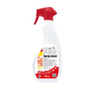 SPRAY JAVEL - Pulvé. 750 ml - Détergent désinfectant javellisé