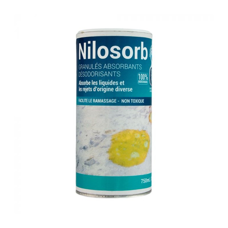 GRANULES NILOSORB - Boite 310 g - Neutralisant odeurs végétal biodégradable