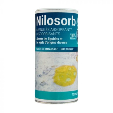 GRANULES NILOSORB - Boite 310 g - Neutralisant odeurs végétal biodégradable