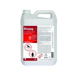 INSECTICIDE BIO JAG 2.0 - Bidon 5L - Produit écologique avec effet attractant