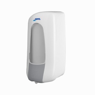 DISTRIBUTEUR DE SAVON EN CARTOUCHE AITANA MIX 1L (Blanc) toilettes wc publics