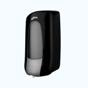 DISTRIBUTEUR DE SAVON EN CARTOUCHE AITANA MIX 1L (Noir) toilettes wc publics