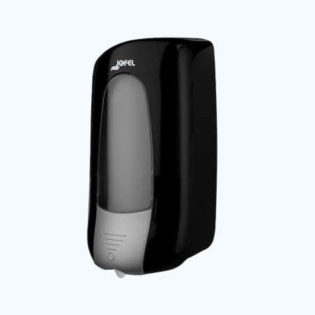 DISTRIBUTEUR DE SAVON EN CARTOUCHE AITANA MIX 1L (Noir) toilettes wc publics