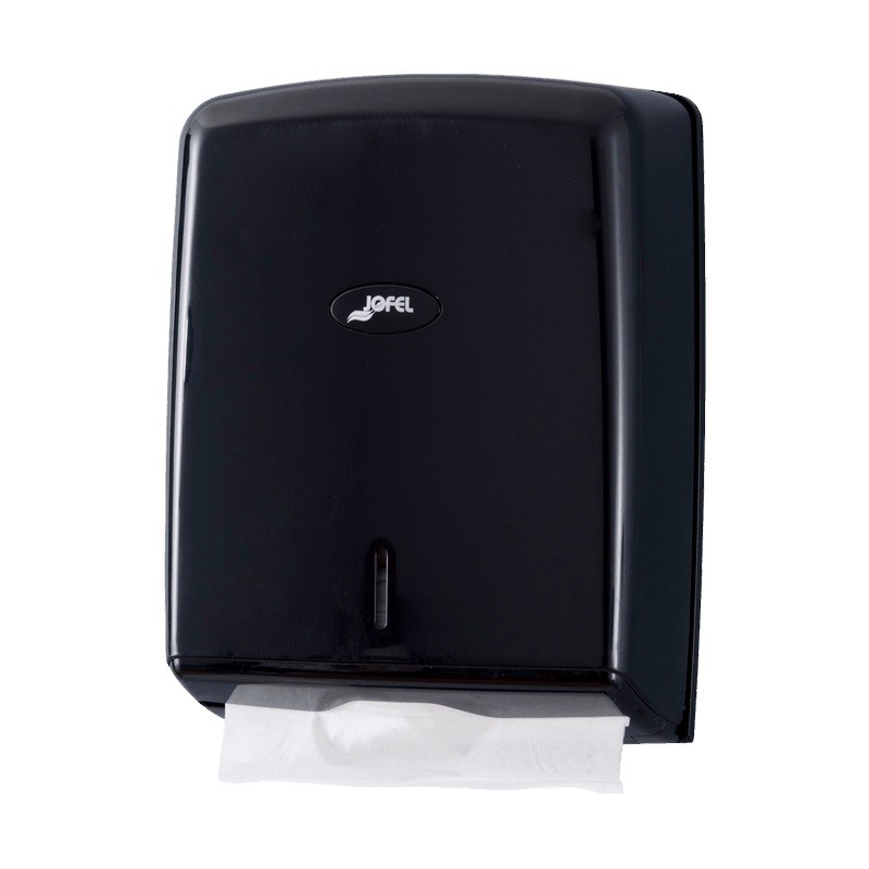 DISTRIBUTEUR ESSUIE MAINS V & Z A.B.S. NOIR - AH37600 - collectivités toilettes