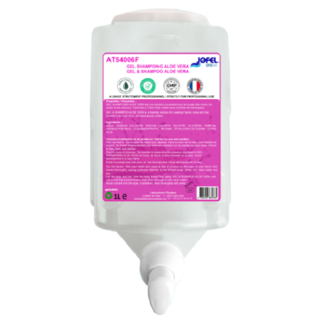 CARTOUCHE DE  SAVON CREME CORPS ET CHEVEUX 1 L  pour distributeur AITANA MIX