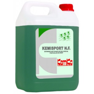 KEMISPORT NF - Bidon 5 L - Détergent nettoyant spécial salles de sport vestiaire