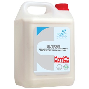 ULTRAS - Cire métallisée haute accroche sol dur et pvc - Bidon 5 L