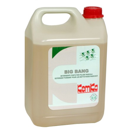 BIG BANG - Bidon 5 Kg - Détergent alcalin puissant pour nettoyage en profondeur