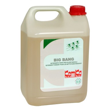 BIG BANG - Bidon 5 Kg - Détergent alcalin puissant pour nettoyage en profondeur