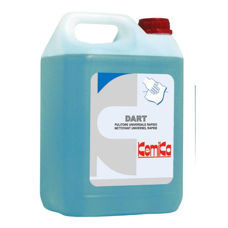 DART - Bidon 5 Kg - Nettoyant rapide universel vitres, miroirs et surfaces DART - Bidon 5 Kg - Nettoyant rapide universel vitres, miroirs et surfaces