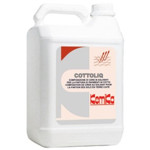 COTTOLIQ - Bidon 5 L - Cire liquide incolore protection des sols en terre cuite