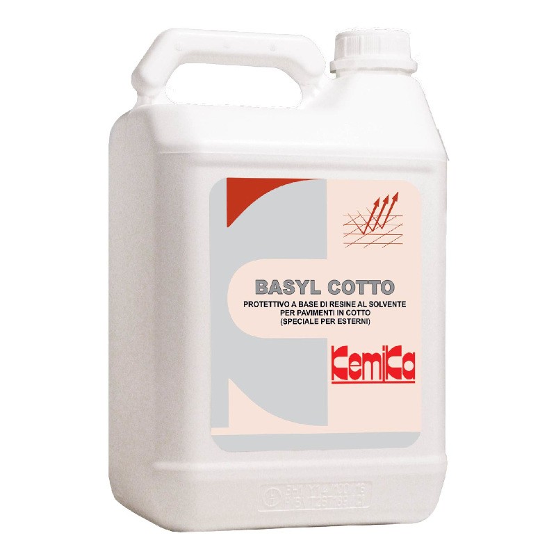 BASYL COTTO - Bidon 5 L - Bouche pores acrylique spécial terres cuites exterieur