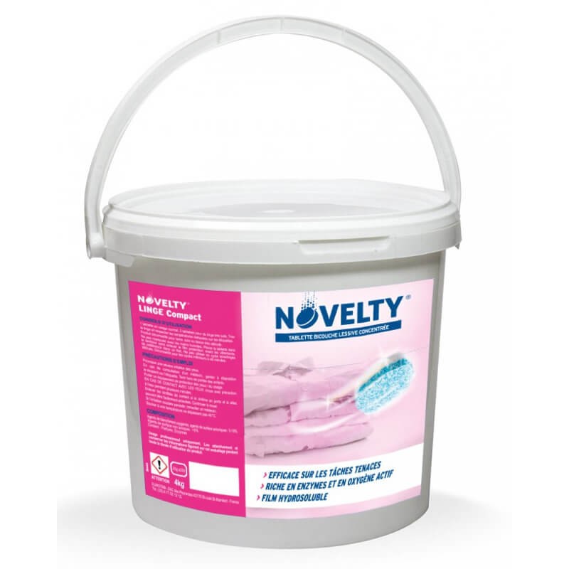 DOSES LESSIVE LINGE - 200 tablettes - Taches ordinaires,incrustées *