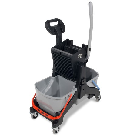 CHARIOT Lavage MMT1616 MIDMOP REFLO - Double seau, grande stabilité maniabilité