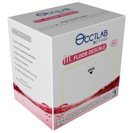 M SYSTEM CAPEM DOSES DESCALE nettoyant détartrant désinfectant ( x  20 doses)