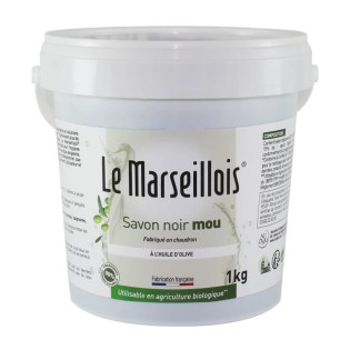 Savon noir mou - pot de 1 KG*