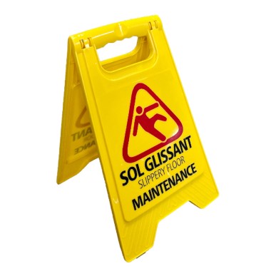 PANNEAU SOL GLISSANT ACCESS panneaux articulés et poignée de transport