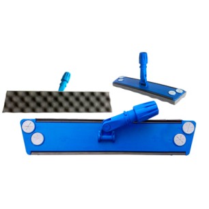 BALAI TRAPEZE MOUSSE 60 CM - (826C/SM) - Monture avec 4 trous de fixation gaze