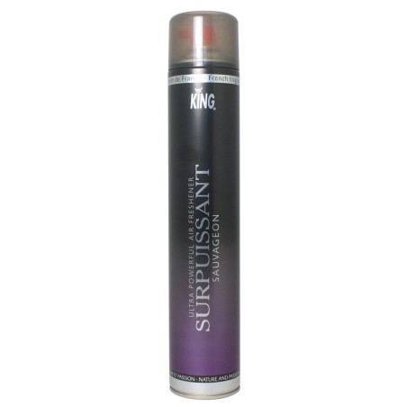 AEROSOL DESODORISANT SURPUISSANT KING SAUVAGEON - 750ml - Forte rémanence