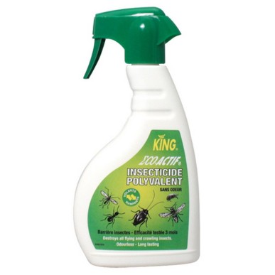 INSECTICIDE POLYVALENT KING - Pulvé.500ml - Insectes volants et rampant - A02111