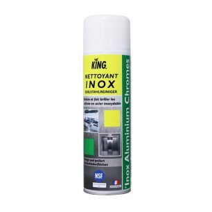 AEROSOL NETTOYANT INOX KING - 500 ml - Entretien des surfaces : inox chrome alu
