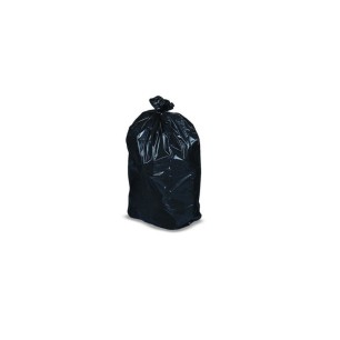 SACS POUBELLES 50 L HD NOIRS - Carton de 500 sacs Haute Densité