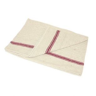 WASSINGUE ECRUE 100x50 Cm  GAUFREE- DU 380 - Serpillère gauffrée écrue, en coton