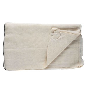 GAZE COTON A TROU 80x60 - PAR 10 - Gaze tissu ajouré avec trou central