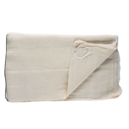 GAZE COTON A TROU 80x60 - PAR 10 - Gaze tissu ajouré avec trou central