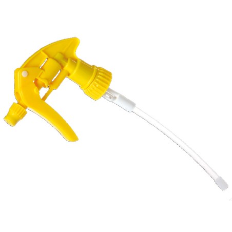 TETE TEX-SPRAY 600 ML JAUNE - JET RÉGLABLE