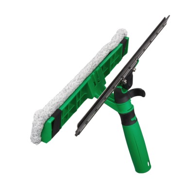 VISA VERSA 35 cm - Combiné d'un coté raclette et un coté mouilleur avec barrette