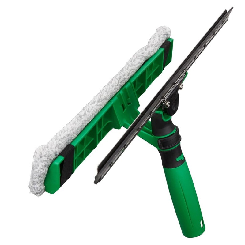 VISA VERSA 45 cm - Combiné d'un coté raclette et un coté mouilleur avec barrette