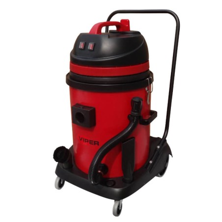 ASPIRATEUR VIPER E&amp;P LSU 255P - 55L 2 MOTEURS CUVE PLASTIQUE