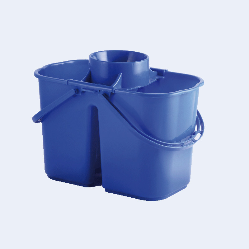 SEAU BIBAC PRO 15 LITRES - Essoreur position centre. Sparation eau sale propre