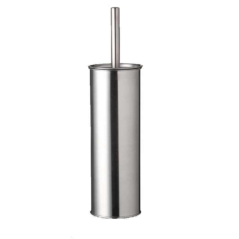 BALAYETTE WC INOX - Combin WC acier inox bross  avec balayette nylon