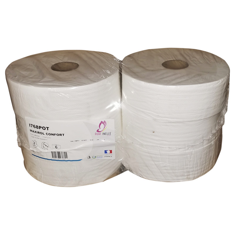 Papier toilette MAXI JUMBO - 100% Ouate - CPI Hygiène