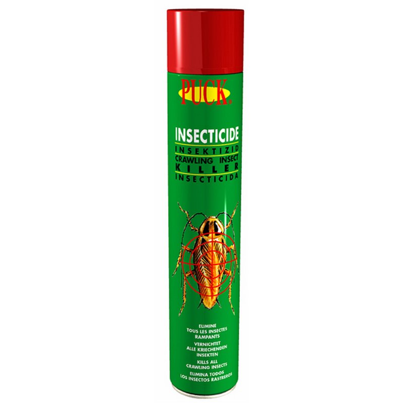 AEROSOL INSECTICIDES RAMPANTS PUCK - 750ml - Cafards, blattes, punaises, ...