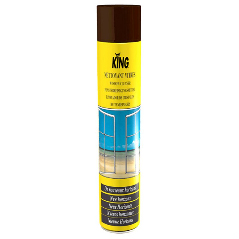 AEROSOL KING NETTOYANT VITRES - 750ml - Nettoyant vitres, surfaces lisse -A02130