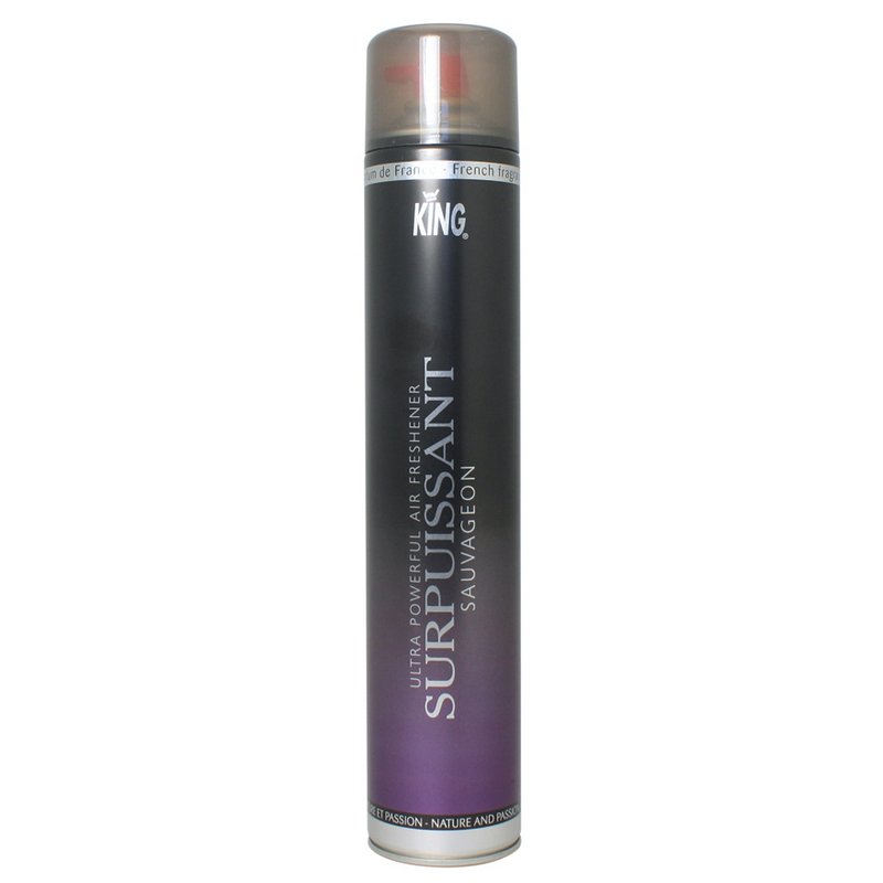 AEROSOL DESODORISANT SURPUISSANT KING SAUVAGEON - 750ml - Forte rmanence