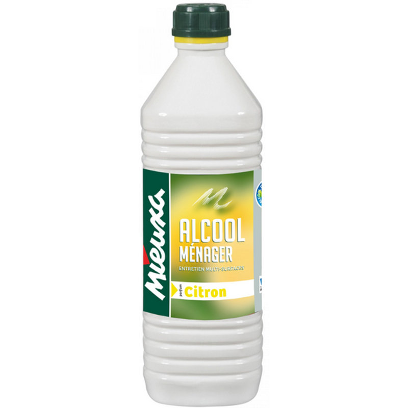 ALCOOL MENAGER 1 L CITRON NEC - Vitres, surfaces, bijoux, sols, murs, antigel