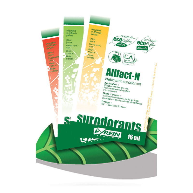 ALL'FACT N FLEURI - Carton 250 doses - Nettoyant surodorant