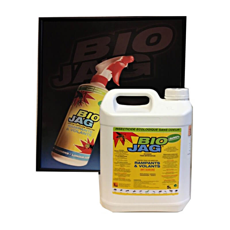 INSECTICIDE BIO JAG 2.0 - Bidon 5L - Produit cologique avec effet attractant