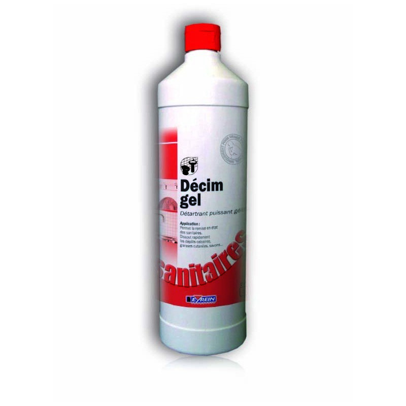 DECIM GEL Bidon 1 L - Dtartrant puissant glifi anti calcaire