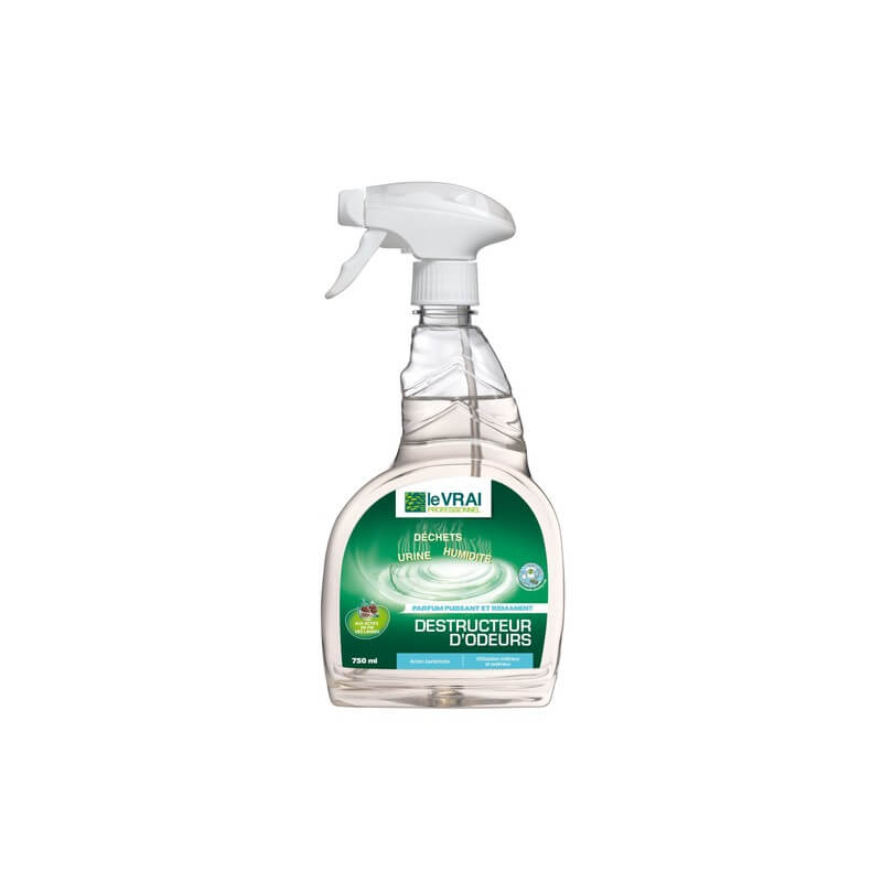 DESTRUCTEUR D'ODEURS - Pulv.750ml - Dsinfectant surodorant odeurs organiques