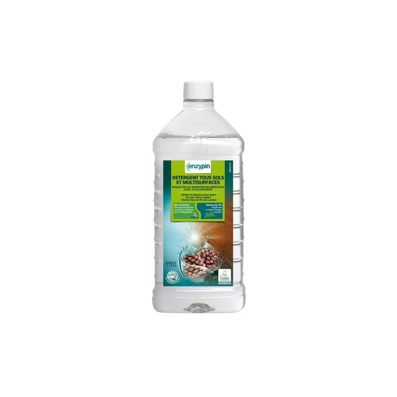 DETERGENT TOUS SOLS ET MULTISURFACES - Bidon 1 L - Dtergent pH neutre - ENZYPIN