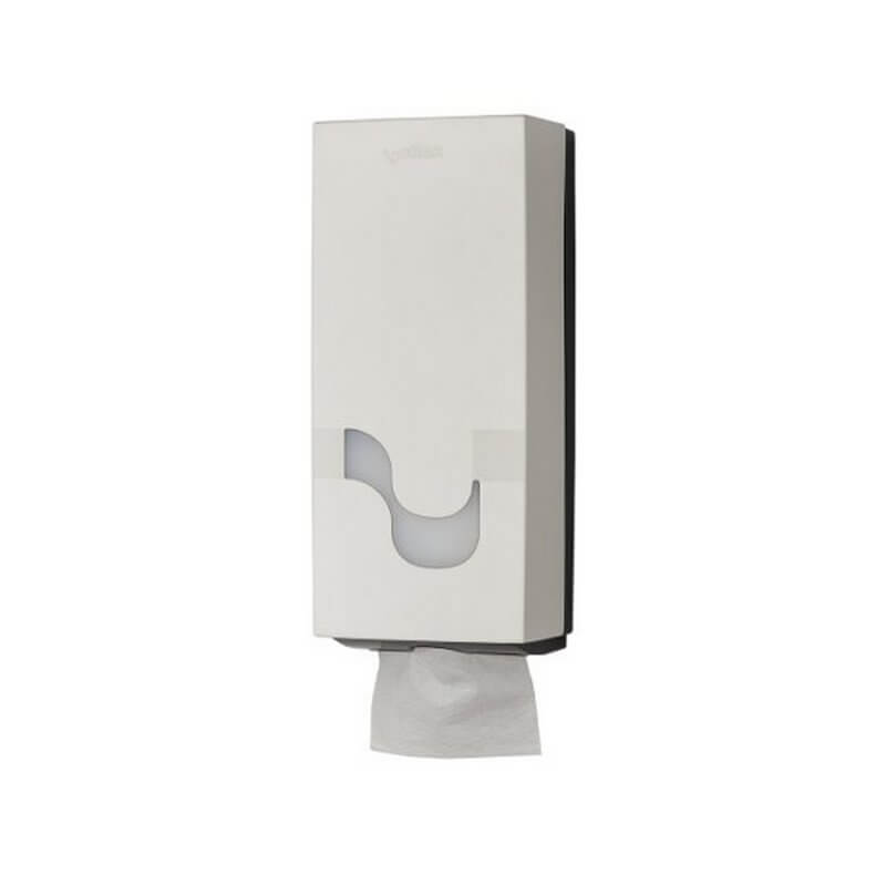 DISTRIBUTEUR MEGAMINI WC PLAT BLANC