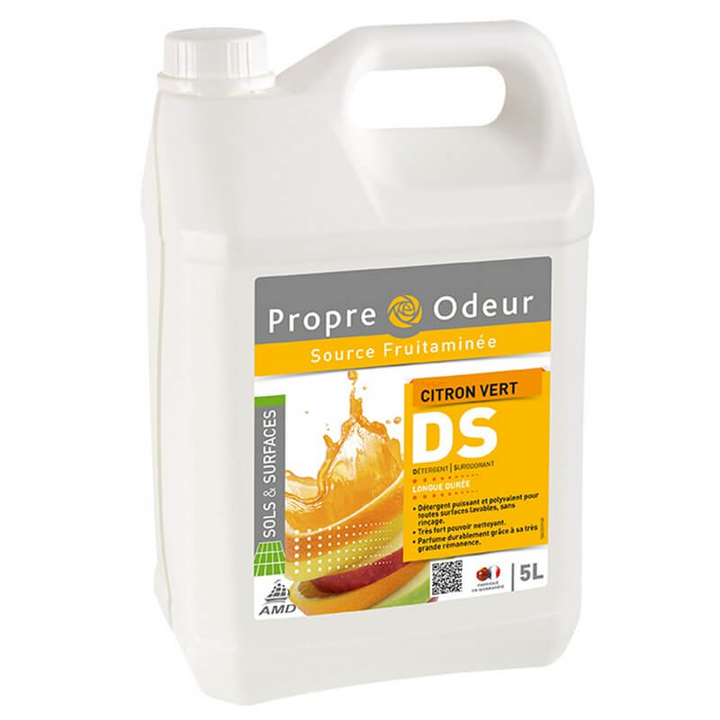 DS Citron Vert - Bidon 5 L - Dtergent nettoyant surodorant toutes surfaces